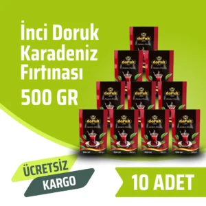 10'lu İnci Doruk Çay - Karadeniz Fırtınası